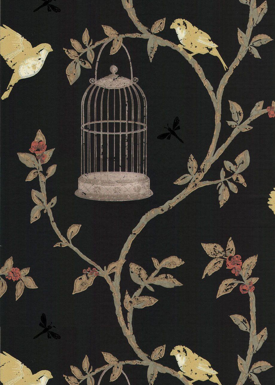 920x1288 Nina Campbell Cage Walk Wallpaper
