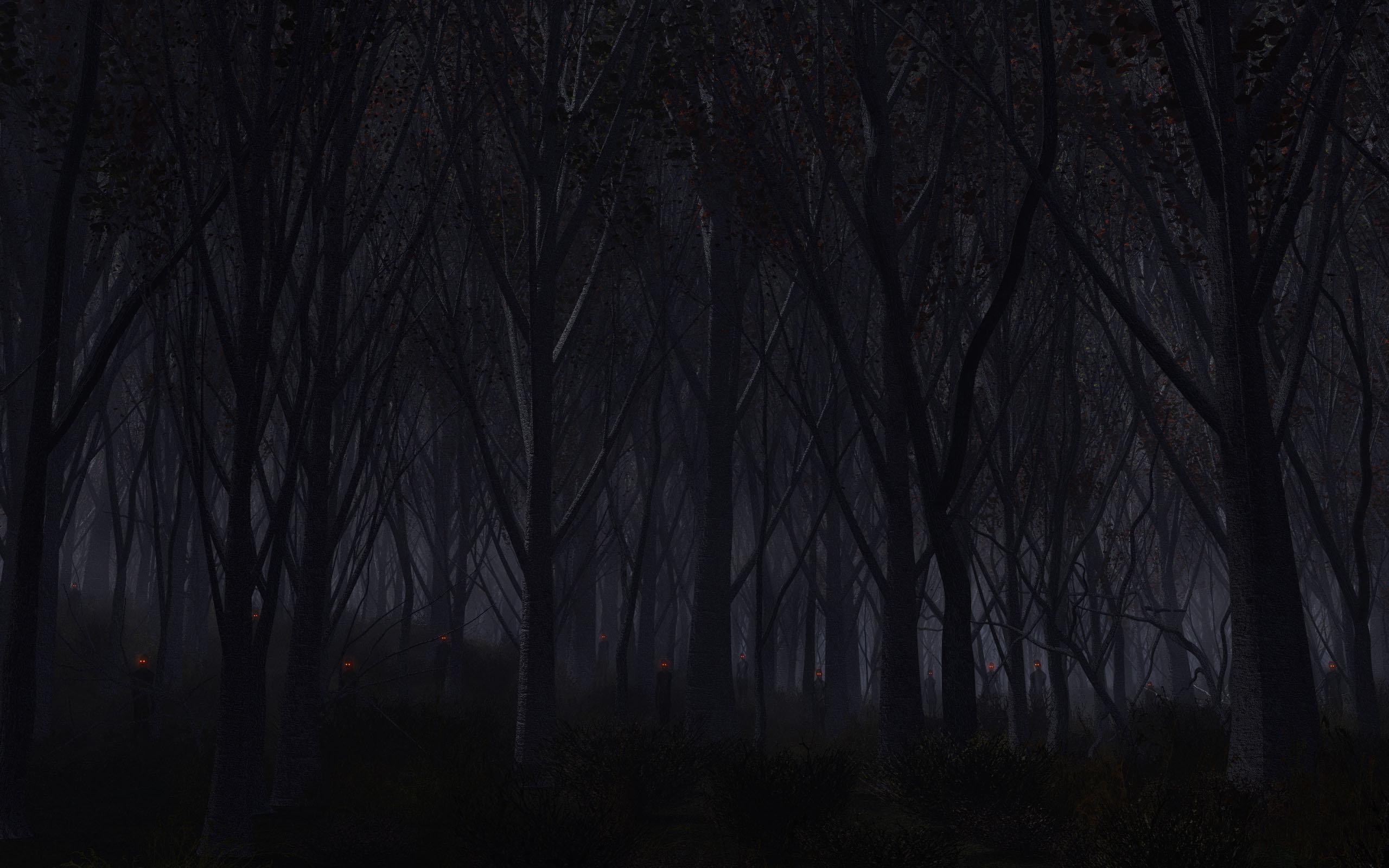 2560x1600 Dark Halloween Wallpaper