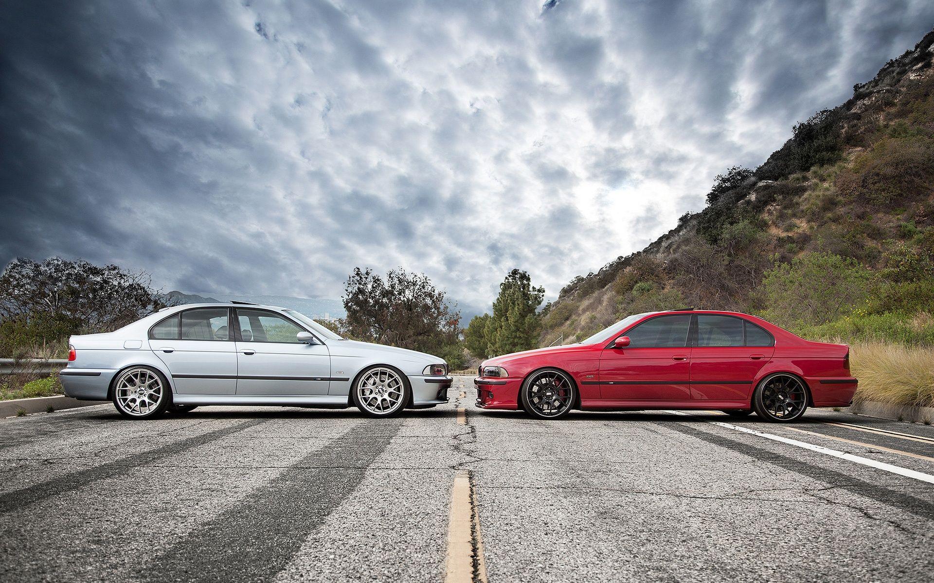 1920x1200 Wallpaper BMW M5 E39 red and blue car 1920x1200 HD Picture, Image
