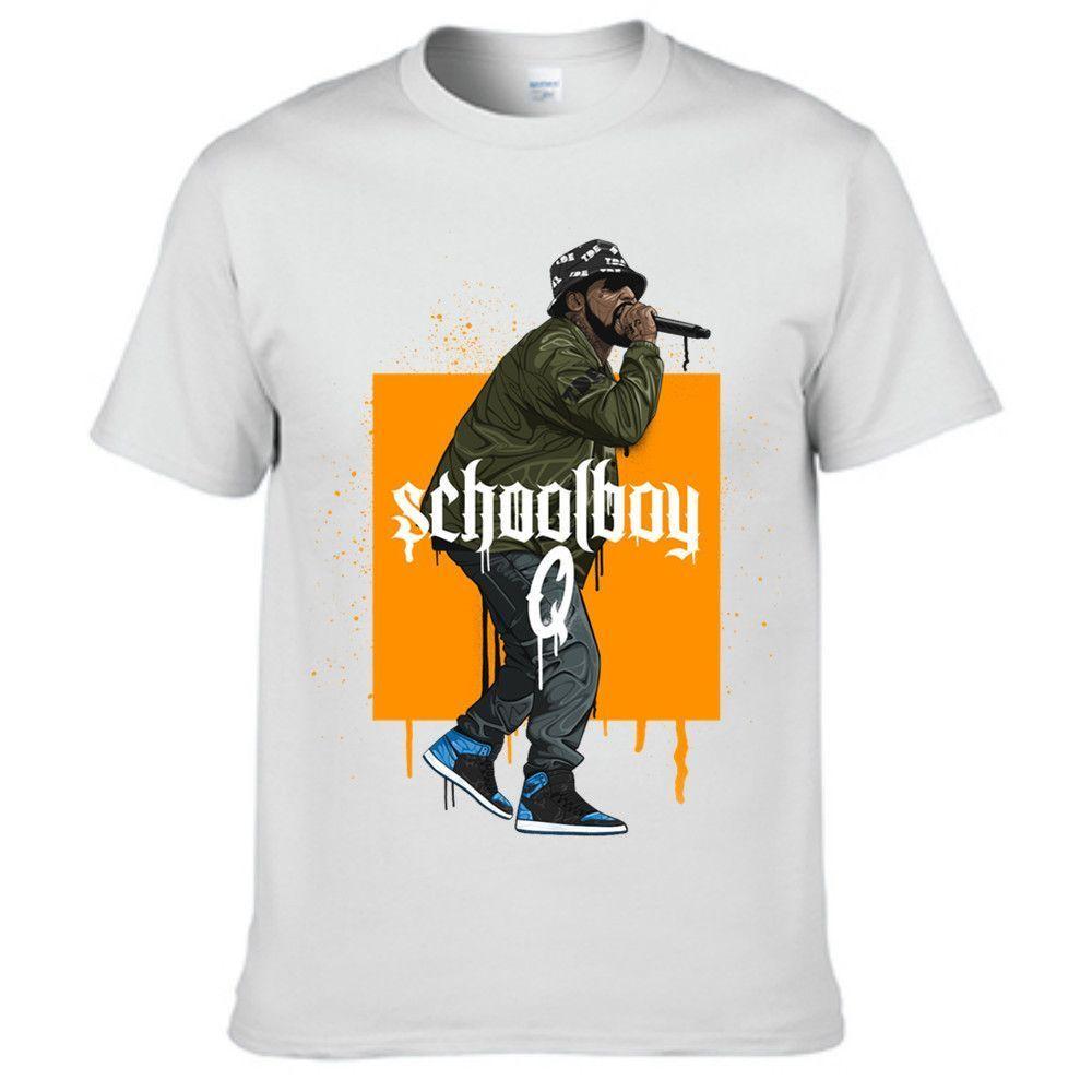 1000x1000 Rapper Schoolboy Q Illustration Streetwear tshirt. Products