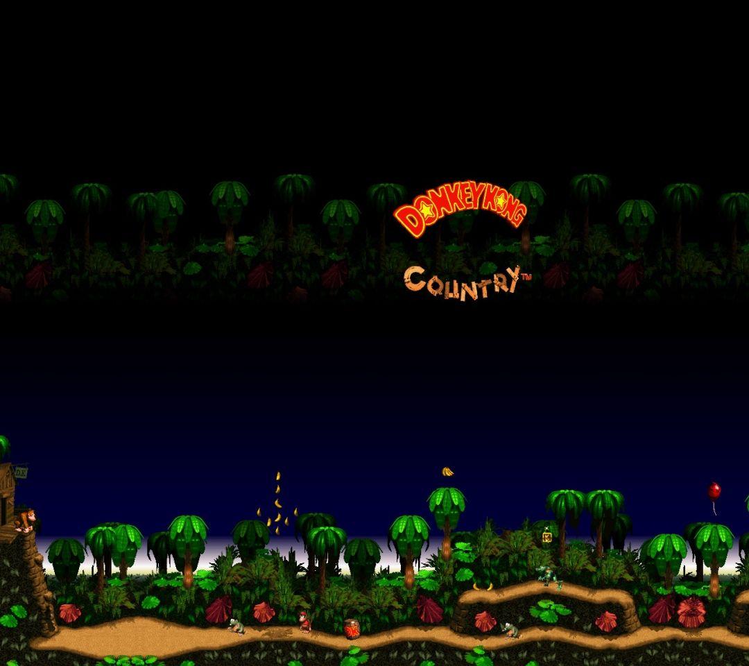 1080x960 Donkey Kong Country Background. Country Victorian Wallpaper, Country Pink Wallpaper and Country Wallpaper