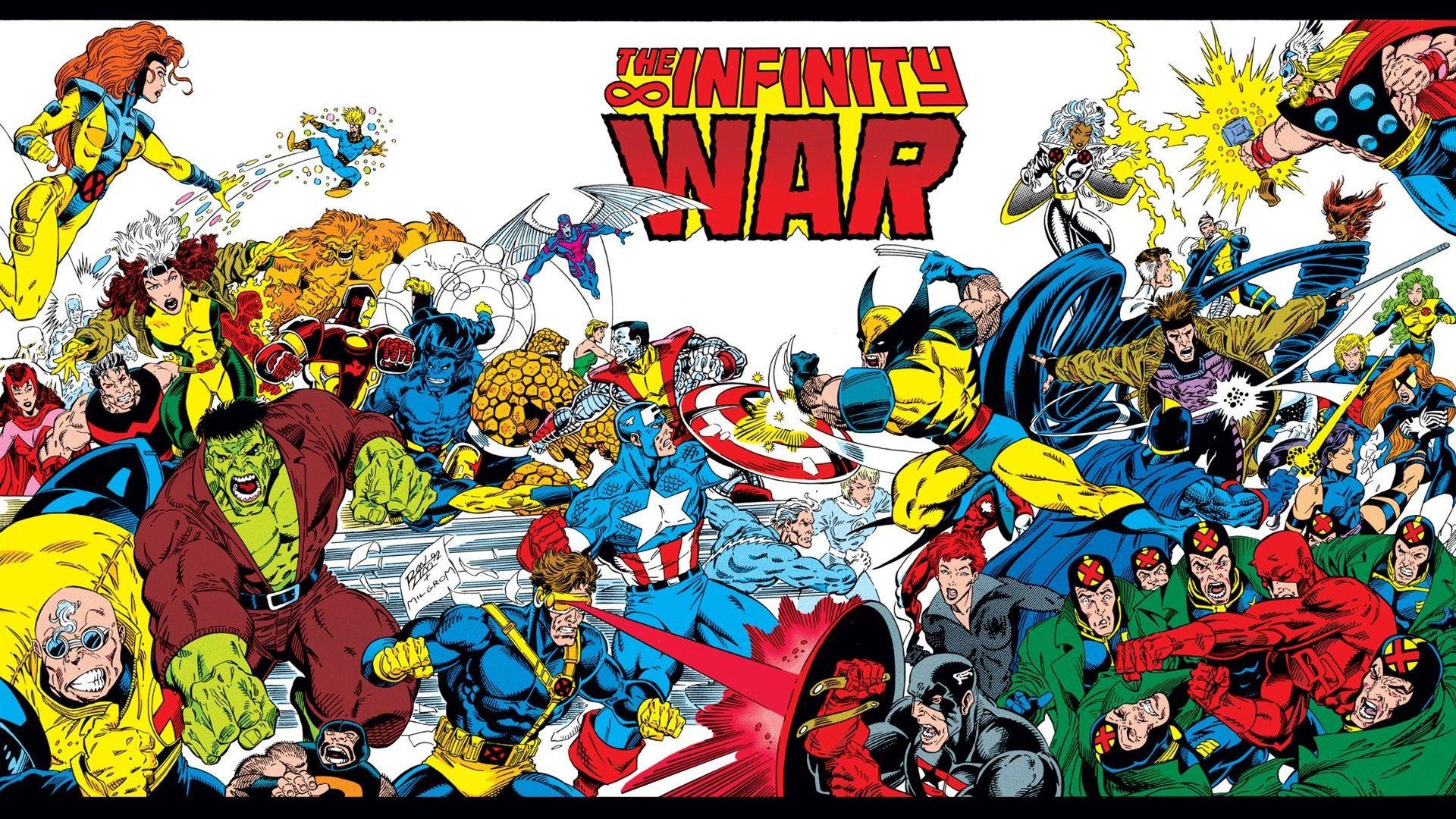1920x1080 Marvel Cartoon Wallpaper