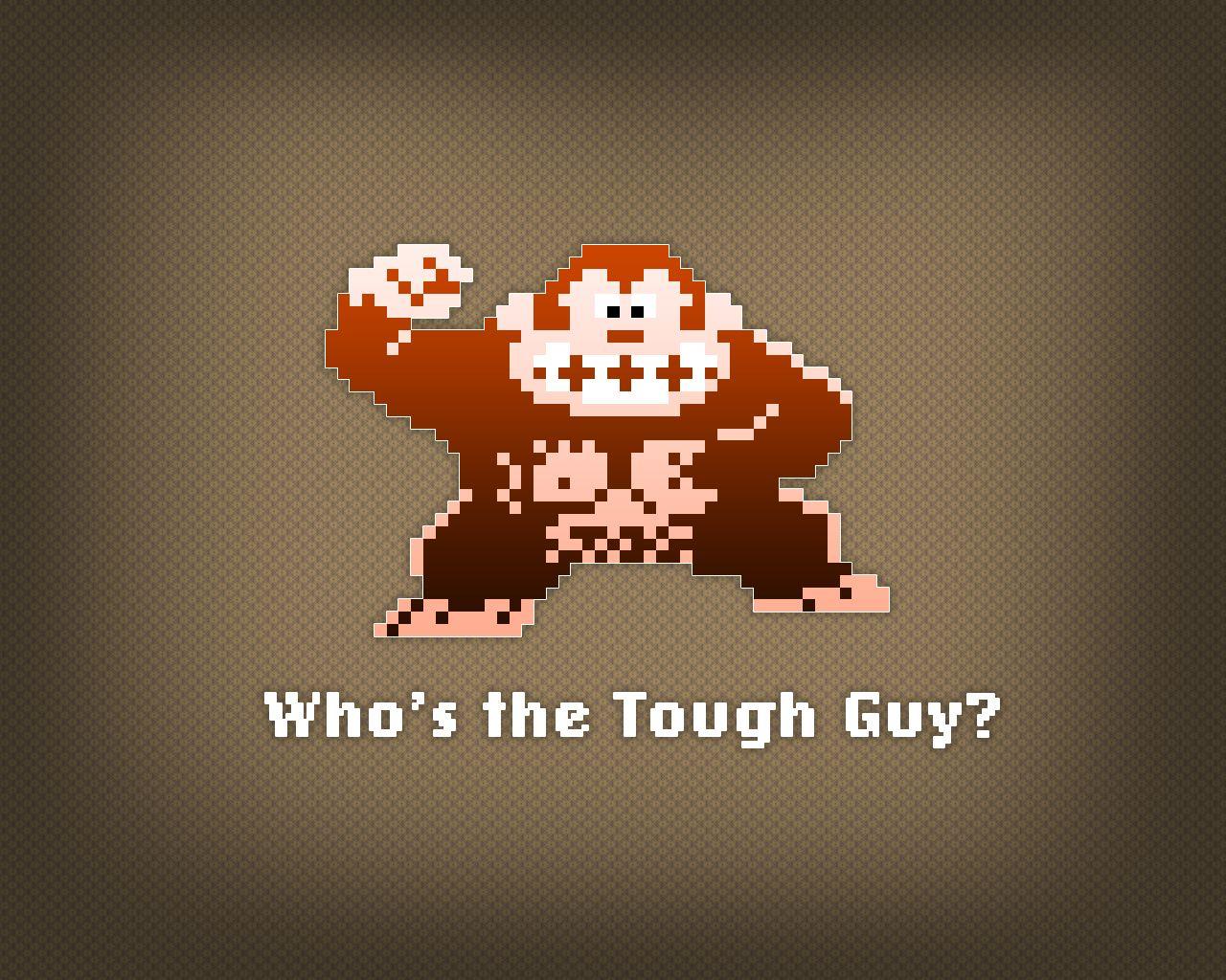 1280x1024 Classic NES Series: Donkey Kong Wallpaper