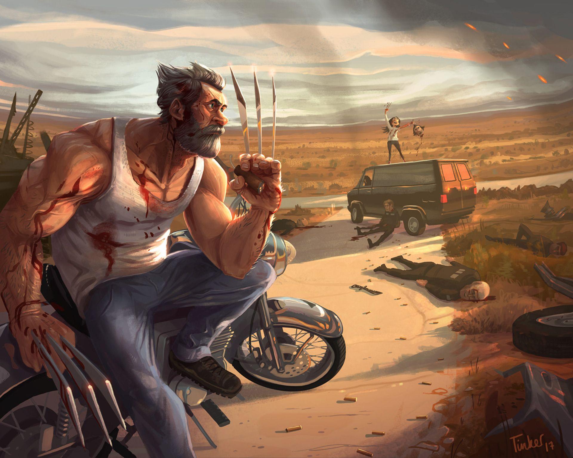 1920x1535 Logan Marvel Fan Art HD Wallpaper