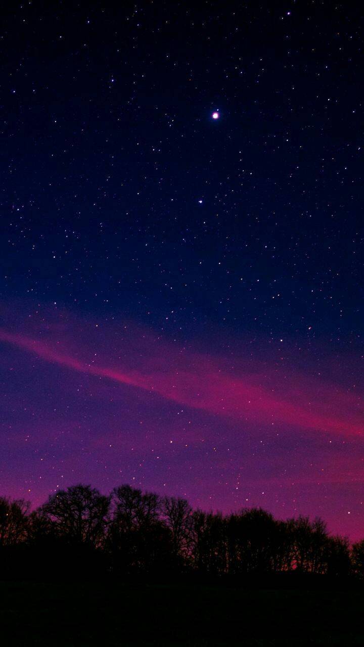 720x1280 Purple sky wallpaper
