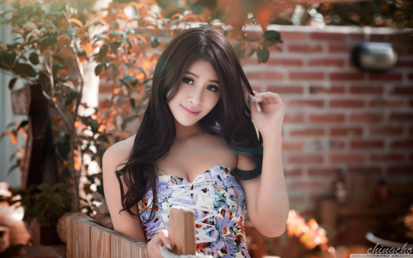 1440x900 Download Asian Girl Beauty UltraHD Wallpaper