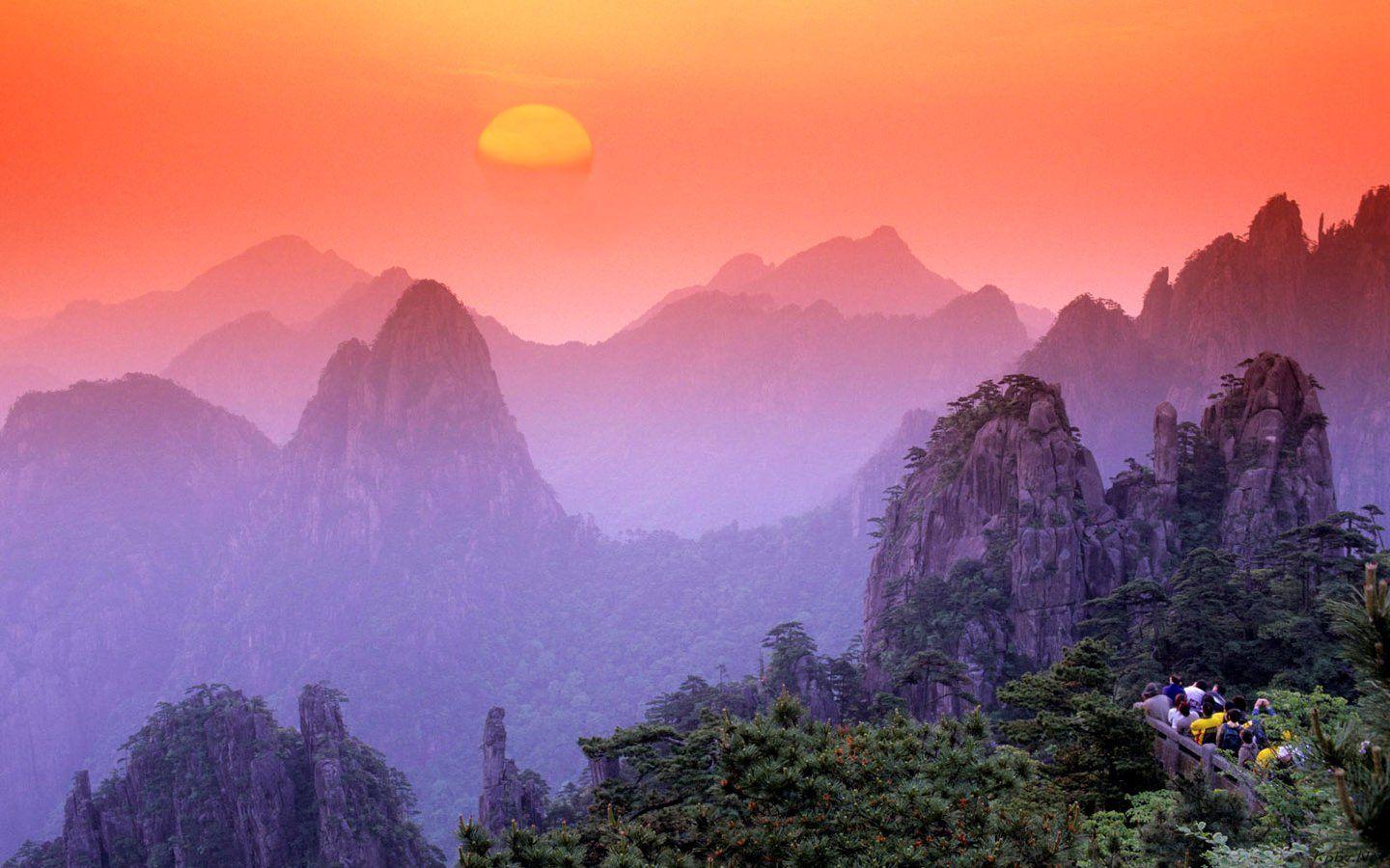 1440x900 Chinese Landscape Wallpaper
