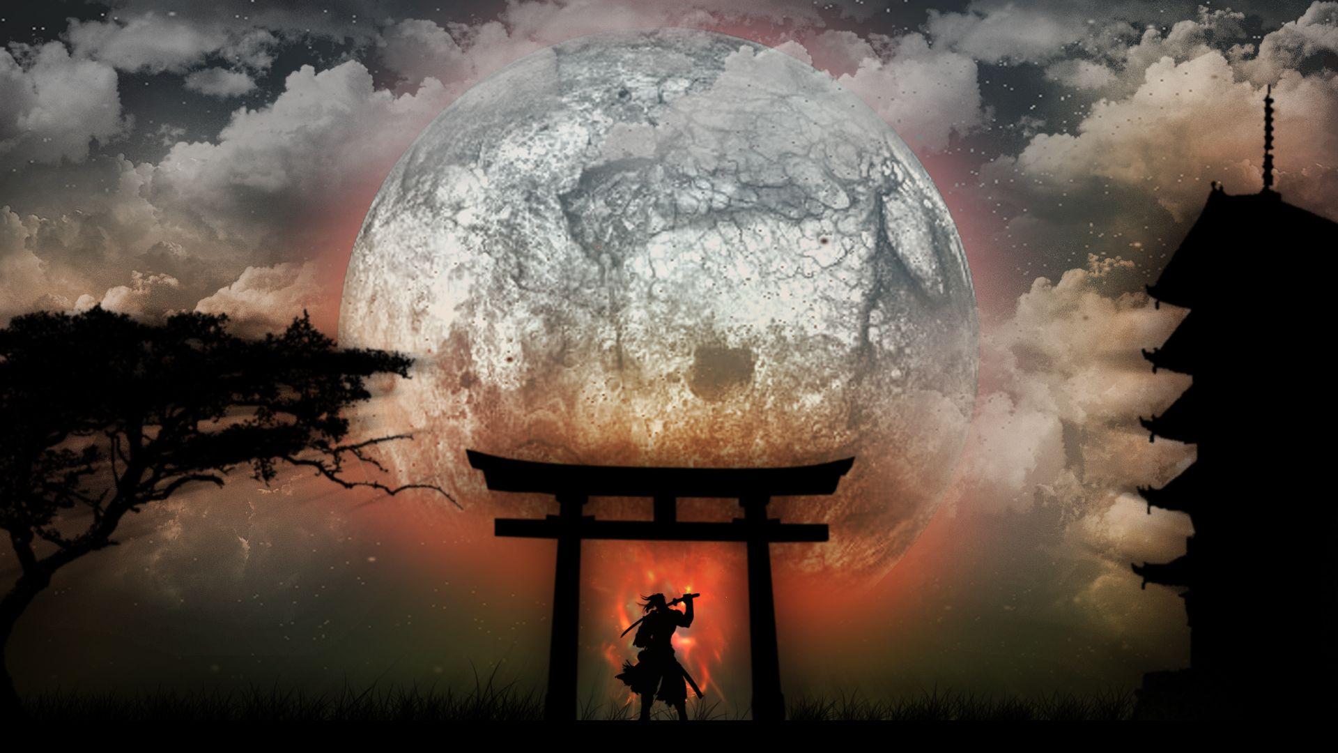 1920x1080 Japanese Samurai Wallpaper