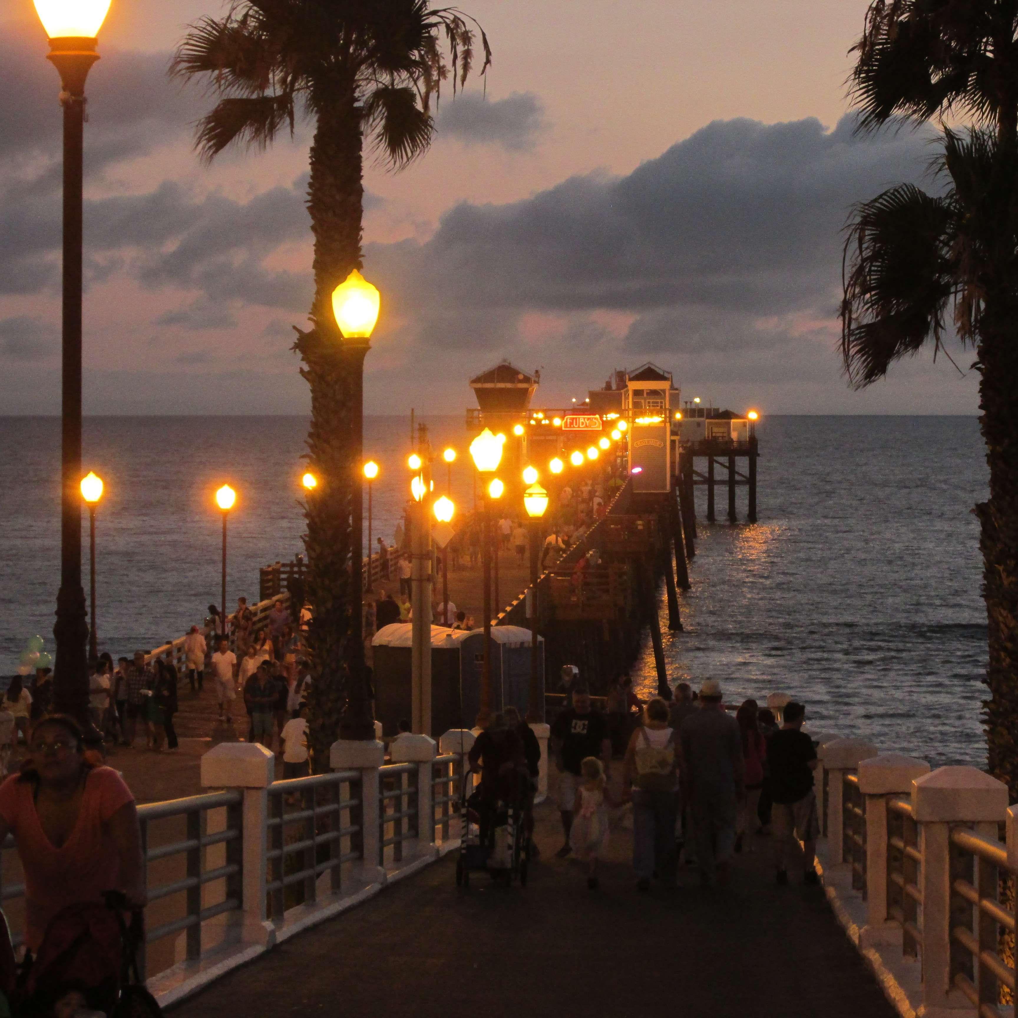 3456x3456 beach #boardwalk #california #sunset. Beach boardwalk, California sunset, Sunset wallpaper