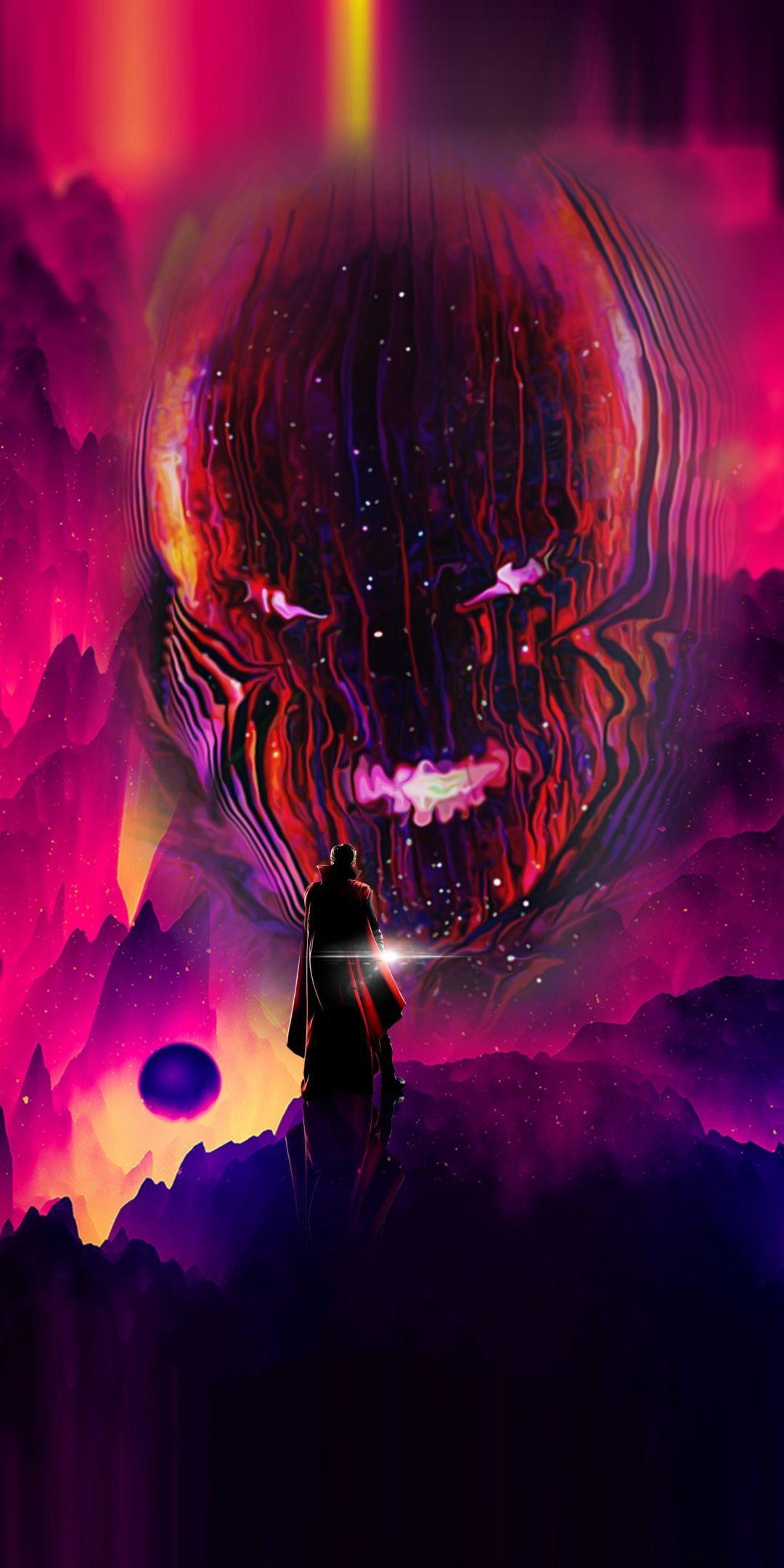 1080x2160 Doctor Strange, fan art, dark dimension, art, 1080x2160 wallpaper. Doctor strange marvel, Marvel wallpaper, Doctor strange