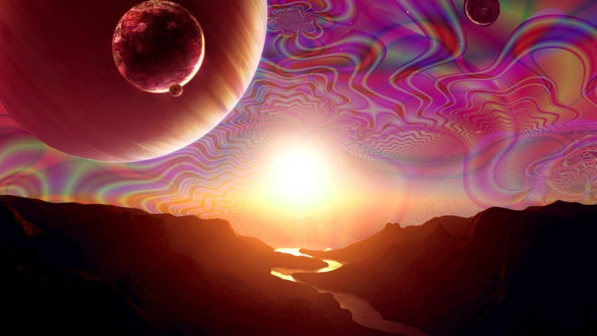 1920x1080 Acid Trip Wallpaper