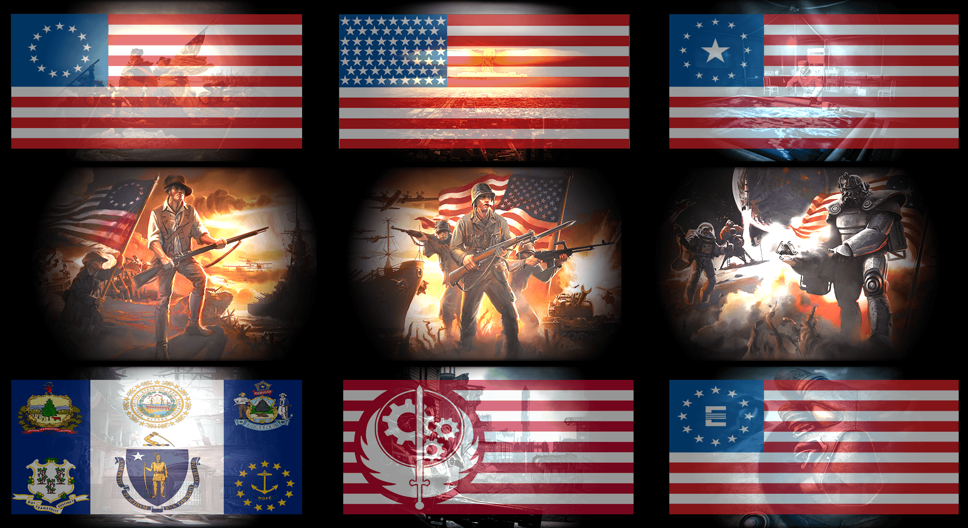 1980x1080 A day late, but I made a wallpaper from the full Museum of Freedom