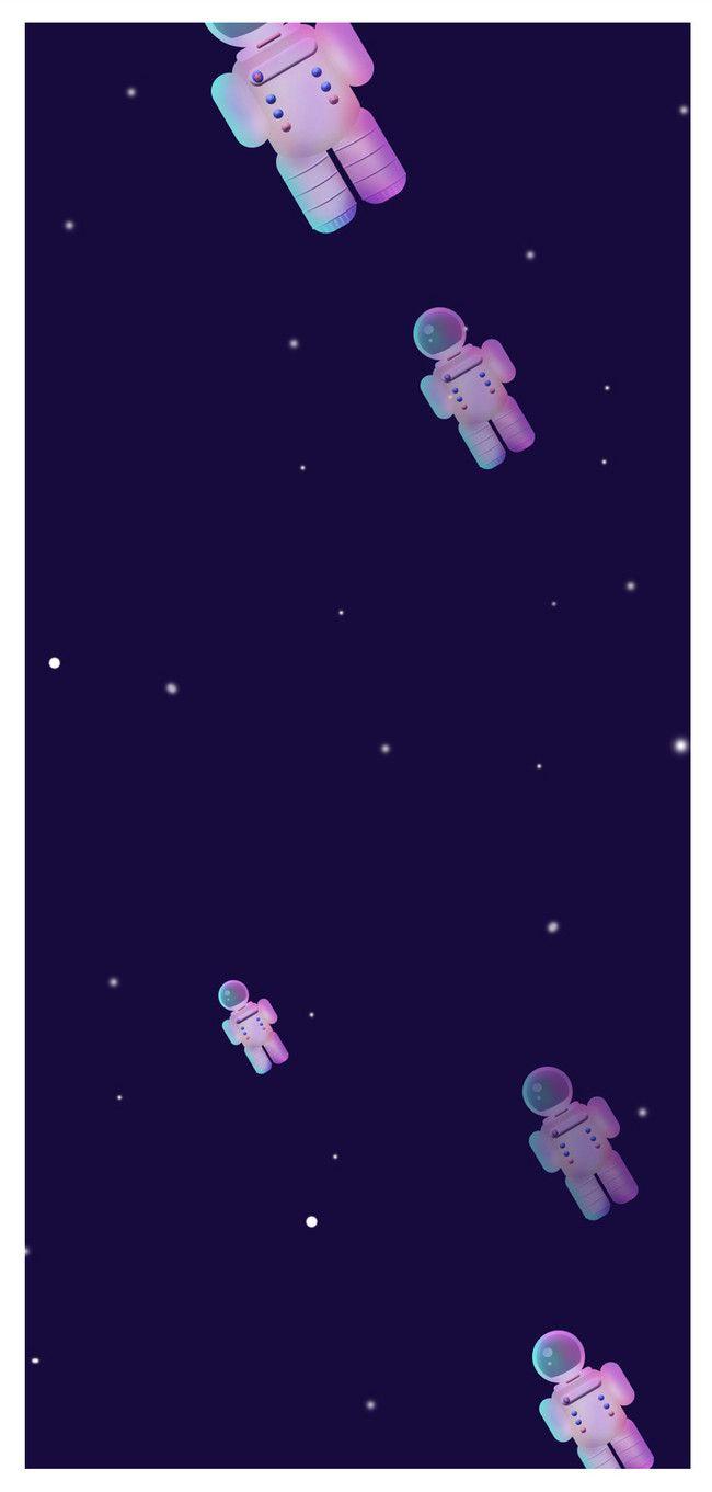 1200x4160 Astronaut Mobile Phone Wallpaper Background Image Free Download 400535606