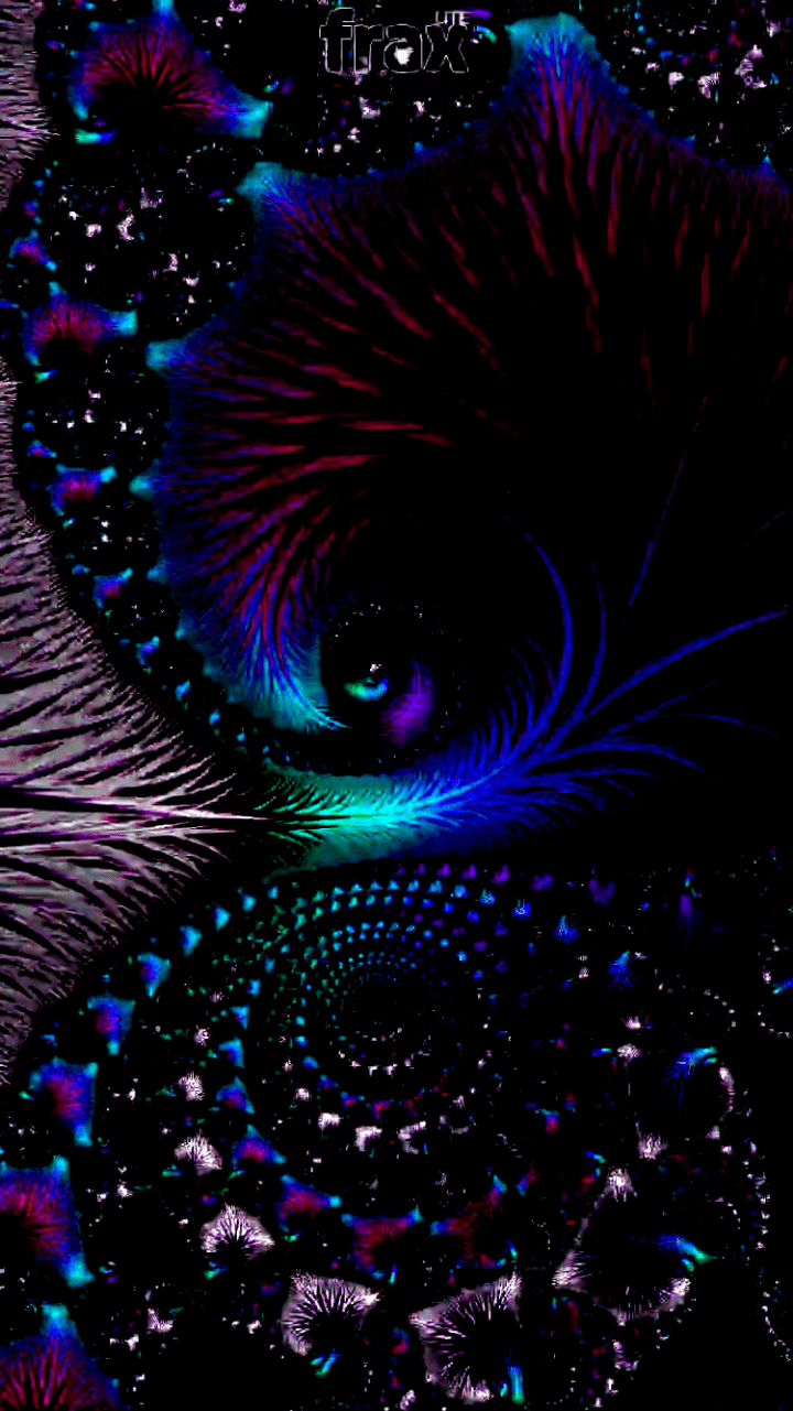 720x1281 AmirasArtistry created this video with Frax app #wallpaper android. Fractal art, Illusion art, Optical illusions art