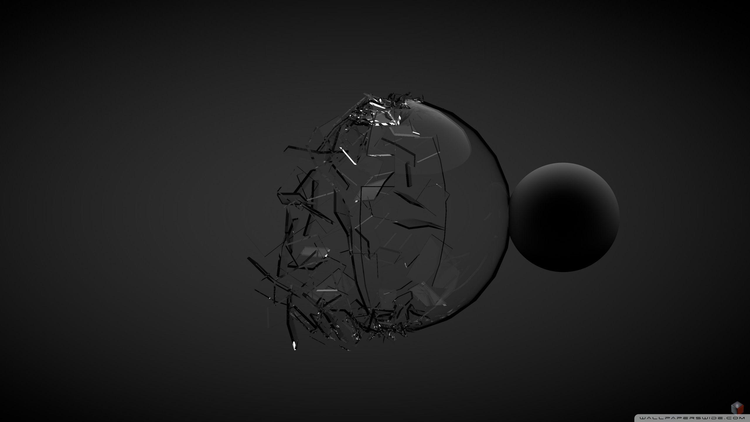 2560x1440 Broken Glass Ultra HD Desktop Background Wallpaper for 4K UHD TV : Tablet