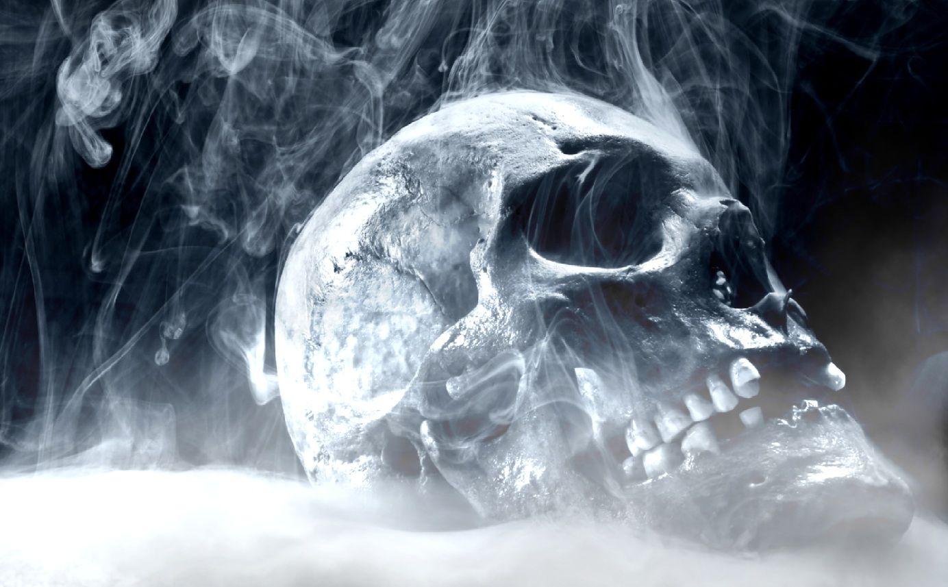 1384x857 Skull Wallpaper
