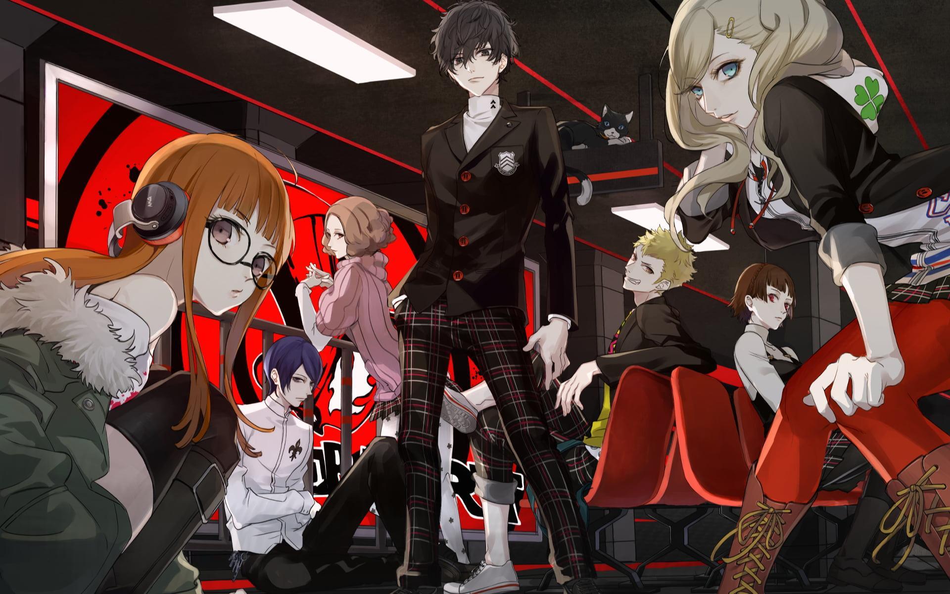 1920x1200 Group Anime Wallpaper