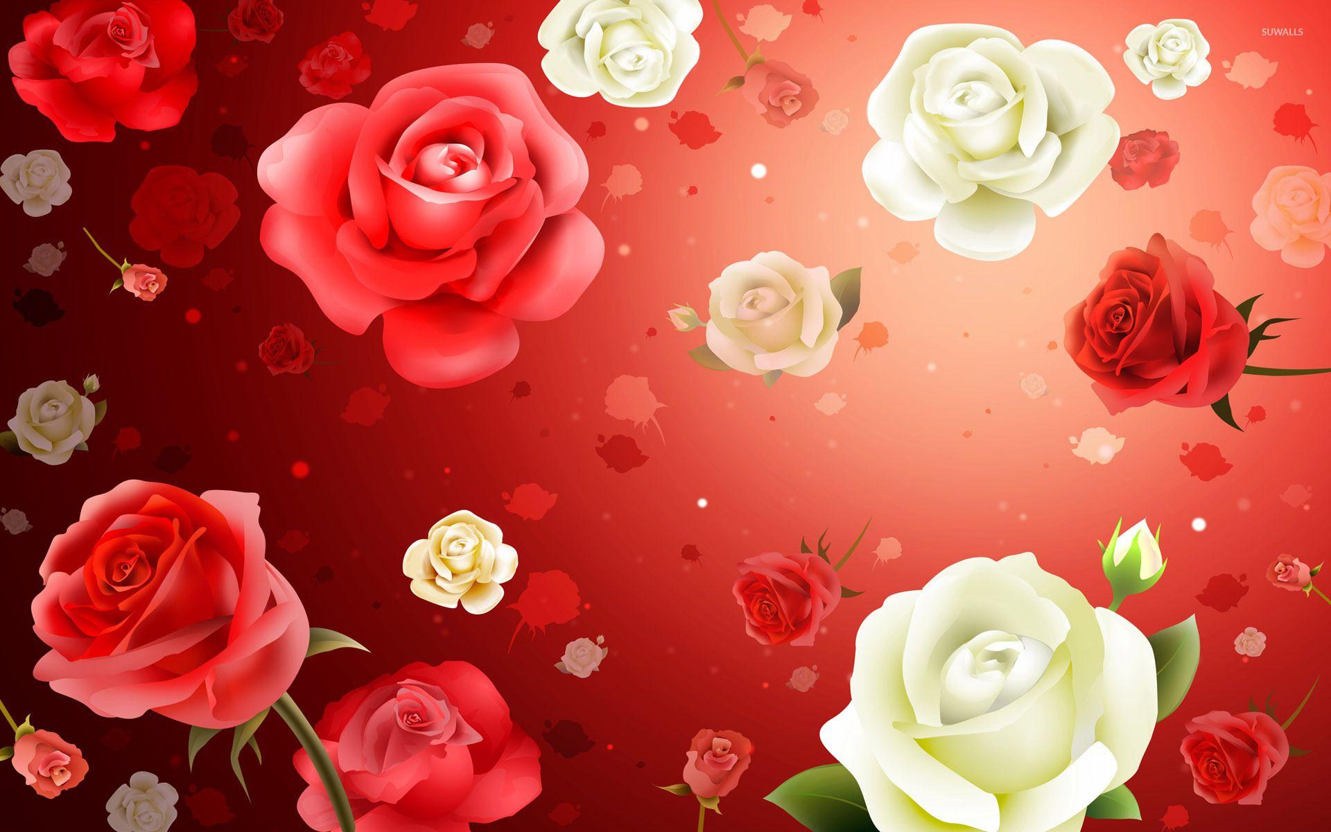 Anime Roses Wallpapers - Wallpaper Cave