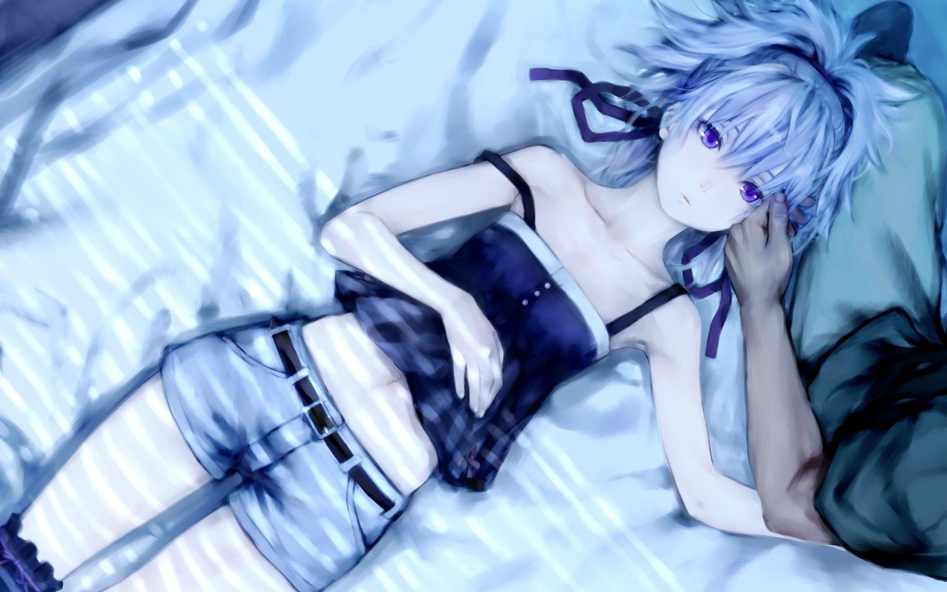 1920x1200 sad, Mood, Sorrow, Dark, People, Love, Girl, Artwork, Anime Wallpaper HD / Desktop and Mobile Background