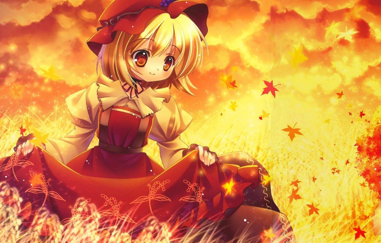 Autumn Anime Girl Wallpapers - Top Free Autumn Anime Girl Backgrounds