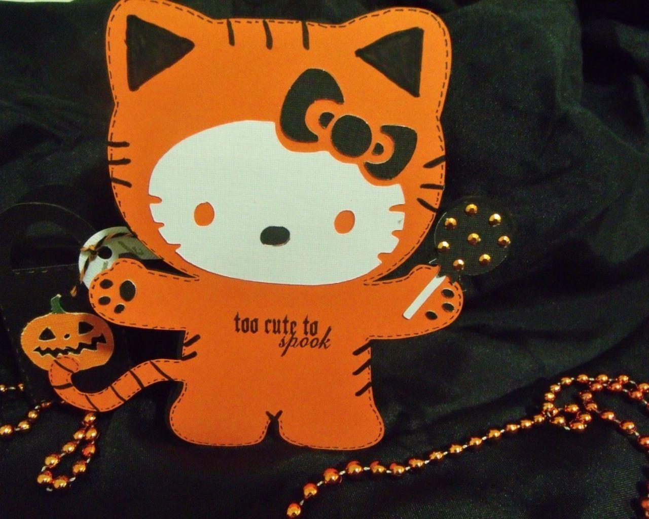 1280x1024 Free download Download Hello Kitty Halloween Wallpaper [1600x1200] for your Desktop, Mobile & Tablet. Explore Halloween Hello Kitty Wallpaper. Hello Kitty Halloween Background, Halloween Hello Kitty Wallpaper, Hello Kitty Halloween Wallpaper