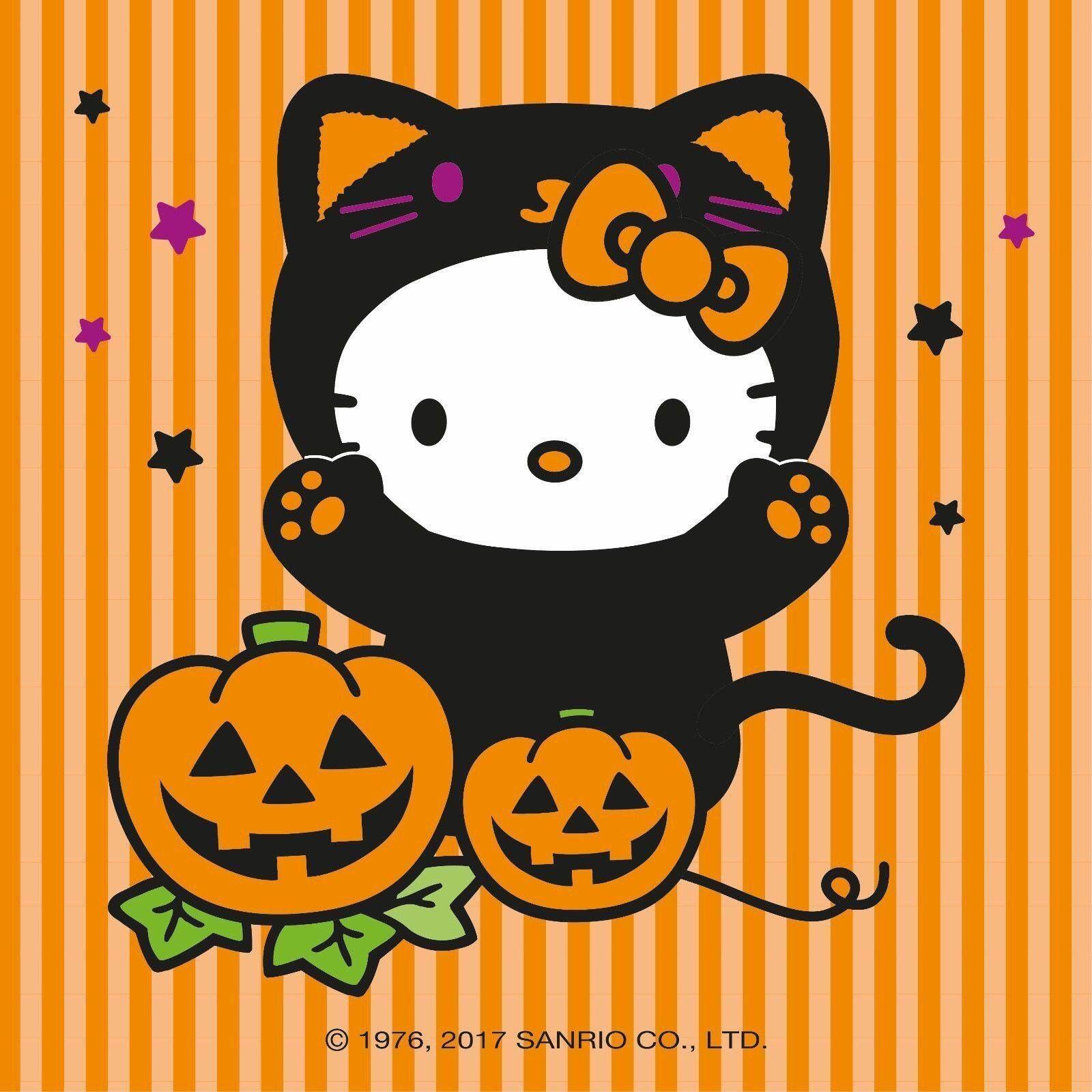 1600x1600 HAPPY HALLOWEEN! #HelloKitty. Hello kitty halloween, Hello kitty characters, Hello kitty art