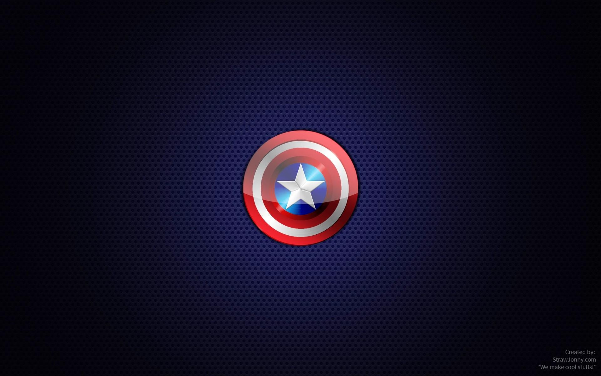 1920x1200 Captain America Logo Wallpaper