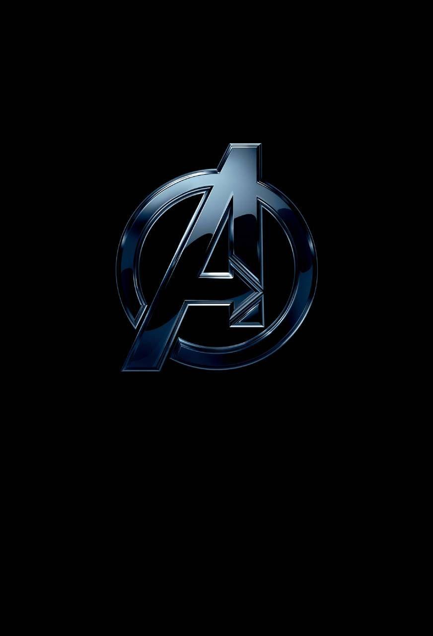 872x1280 Avengers Logo wallpaper