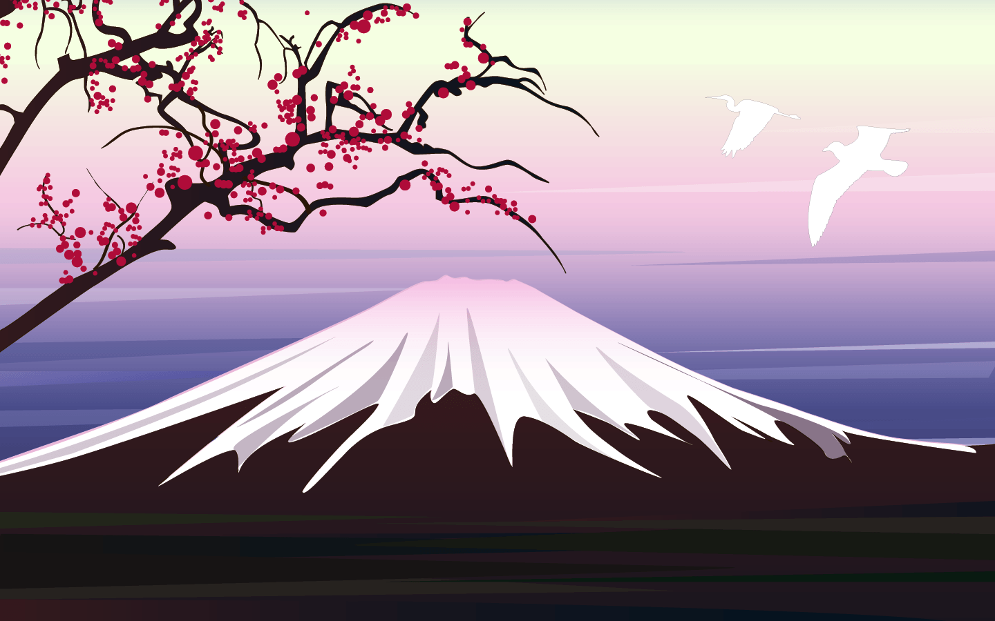1440x900 Mountain Fuji Japan