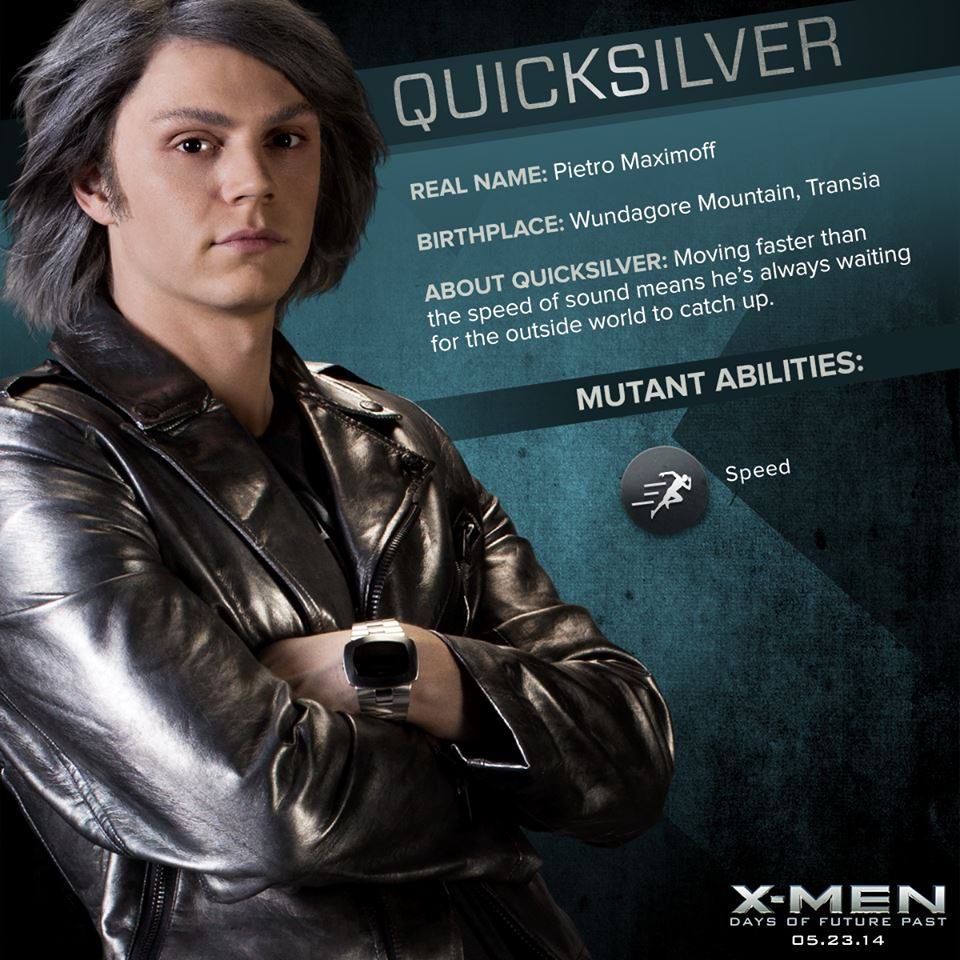 960x960 Quicksilver / Pietro Maximoff 'X Men: Days Of Future Past' Men Photo