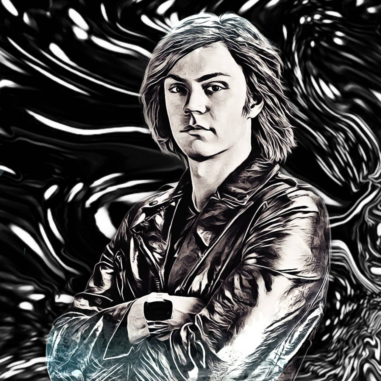 1280x1280 Quicksilver wallpaper