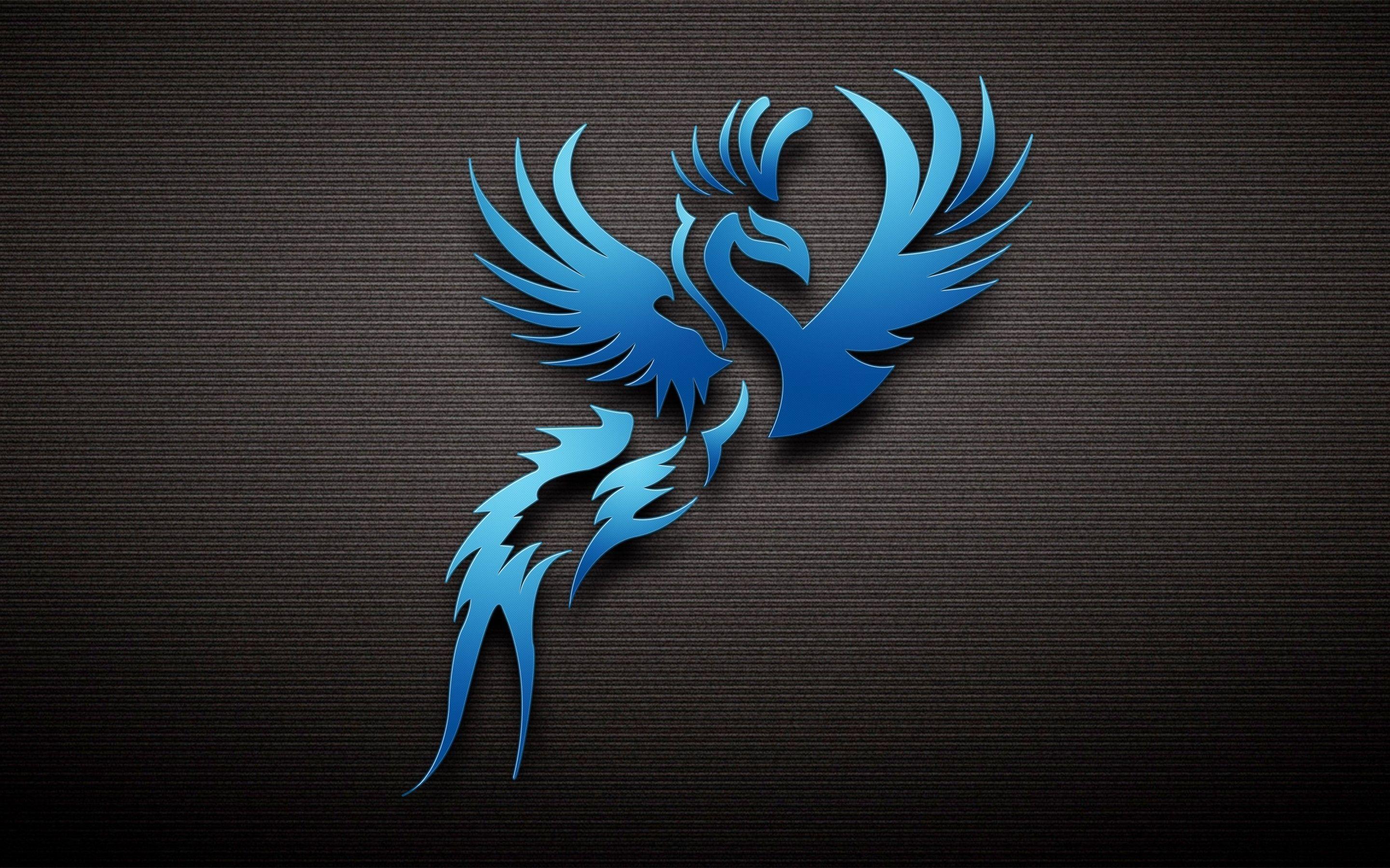 2880x1800 Dark Blue Bird HD Wallpaper