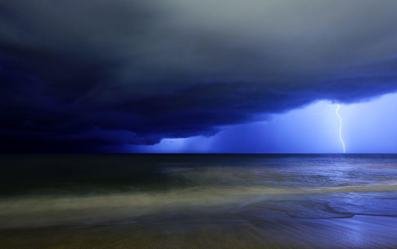 1280x804 Night Storm wallpaper. Night Storm
