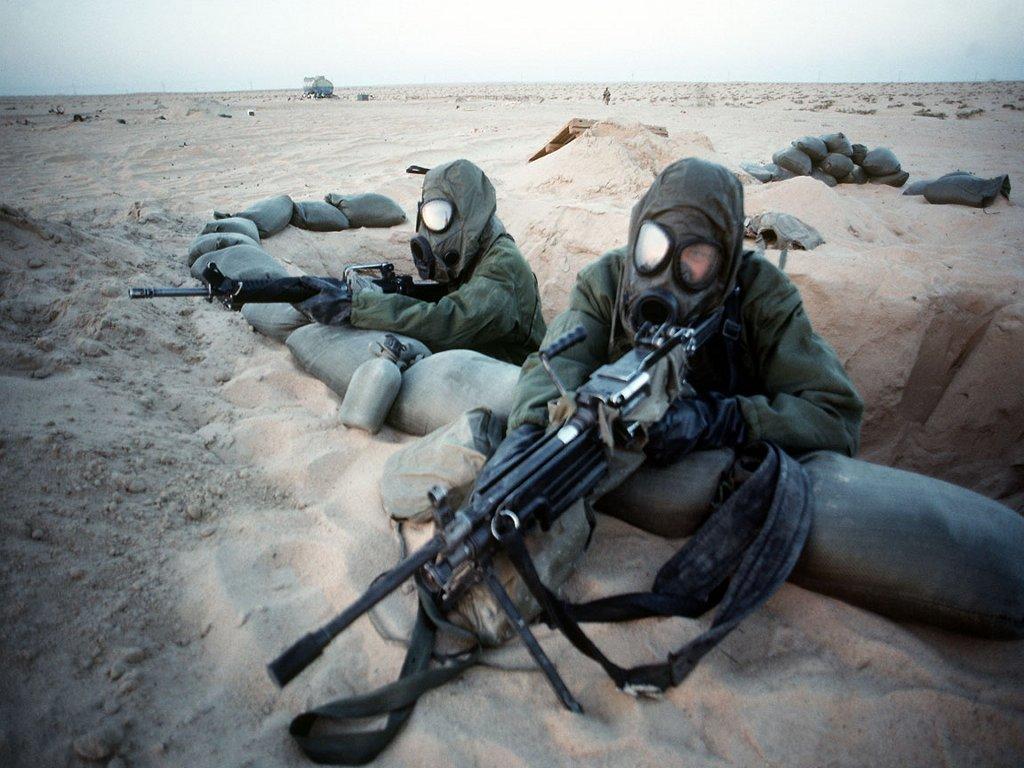 1024x768 Desert Storm War wallpaper