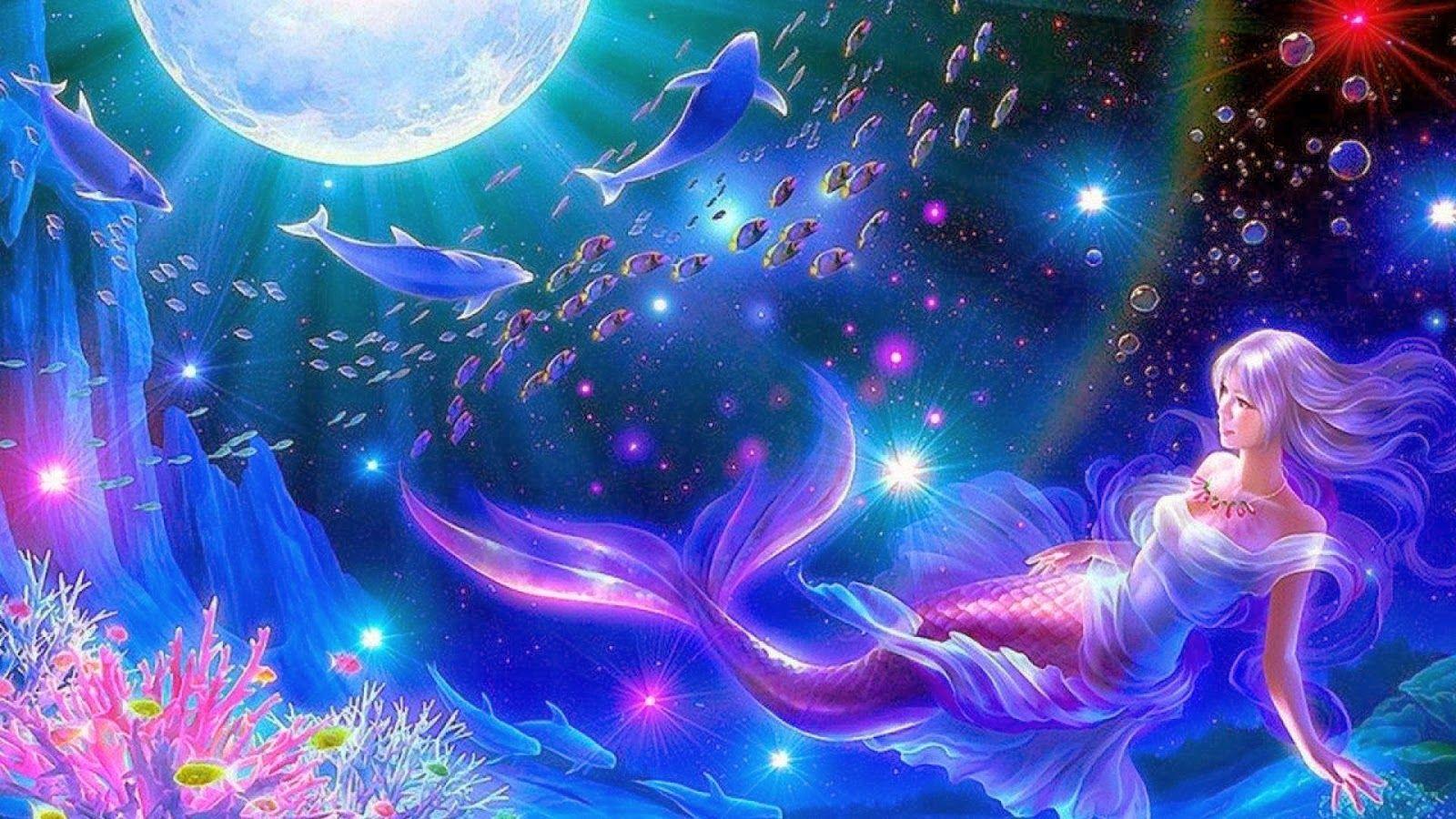 1600x900 Mermaid Desktop Background on .