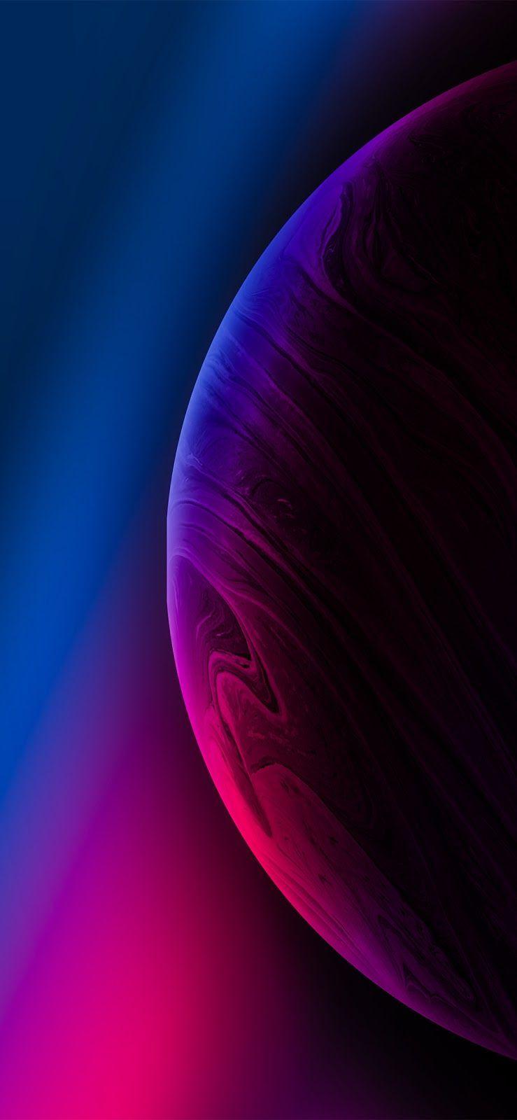 739x1600 Colorful Bubble wallpaper