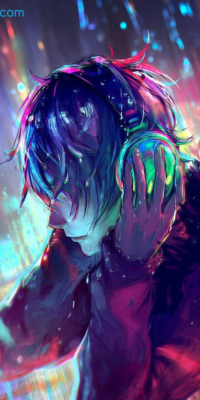 Neon Anime Wallpapers - Top Free Neon Anime Backgrounds - WallpaperAccess
