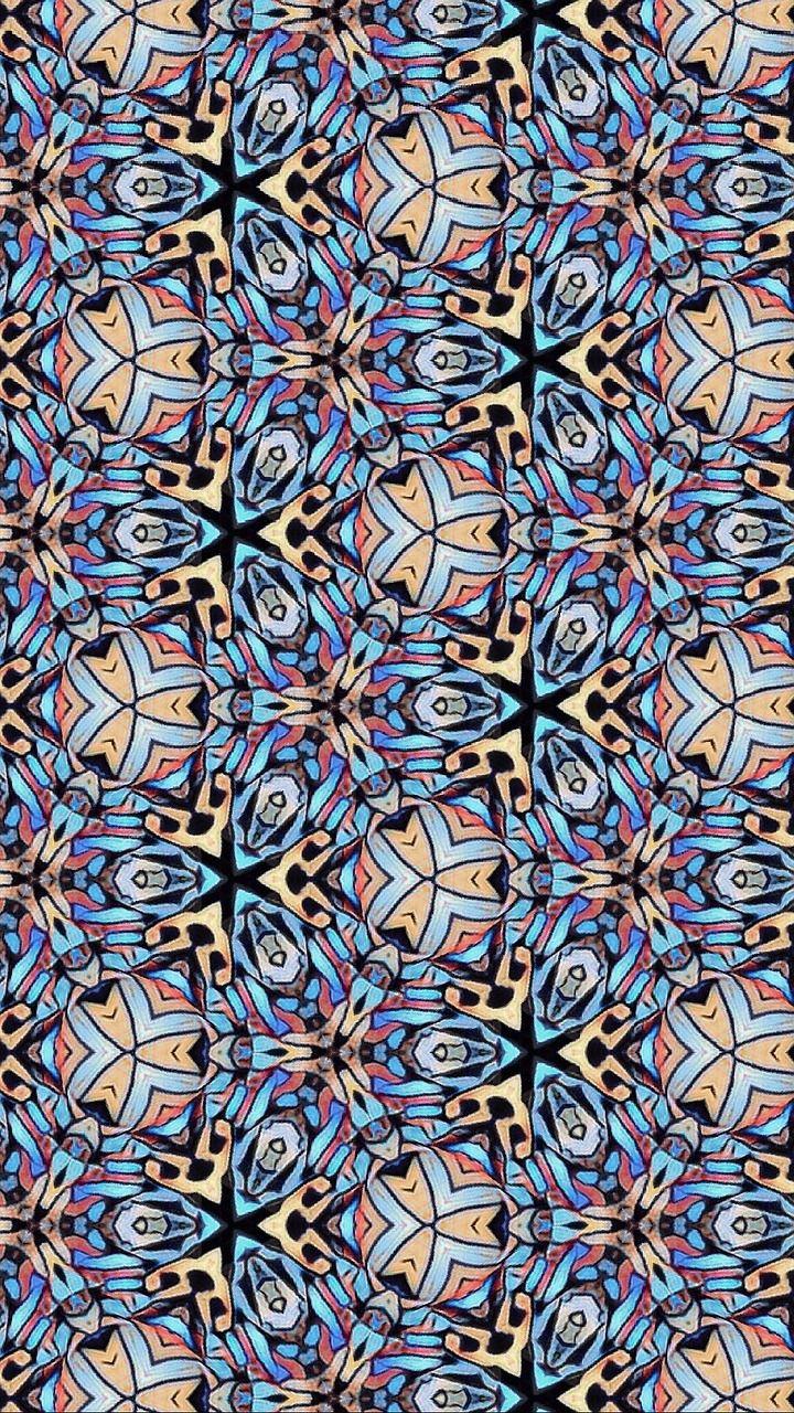 720x1280 Colorful, triangle, pattern, iphone, wallpaper