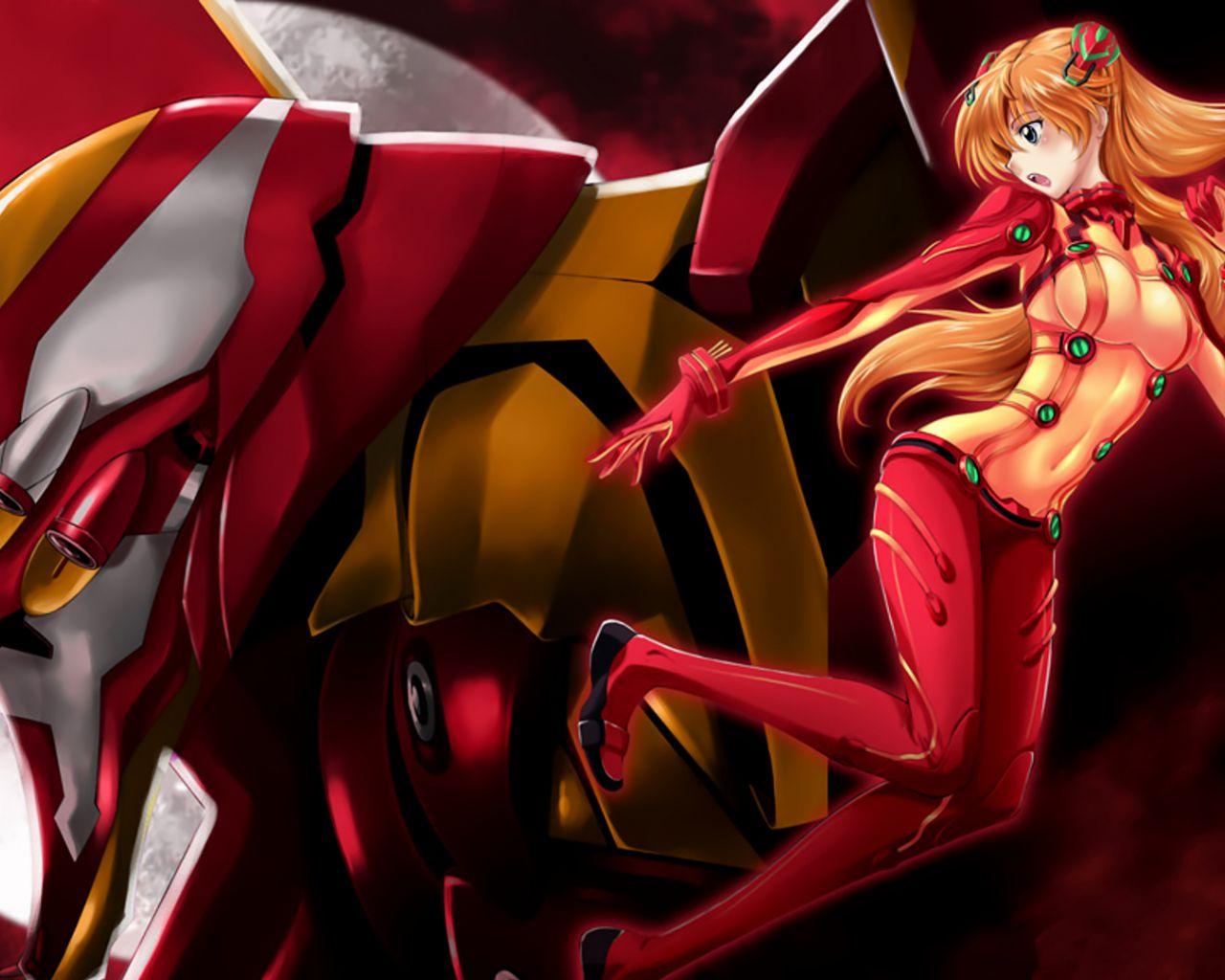 1280x1024 Desktop Wallpaper Neon Genesis Evangelion, Girl Solider, Anime, HD Image, Picture, Background, Qi385c