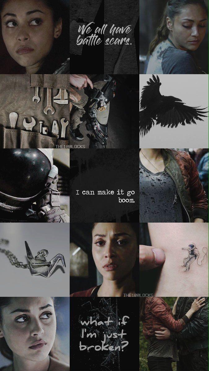 675x1200 Raven The 100 Lockscreen
