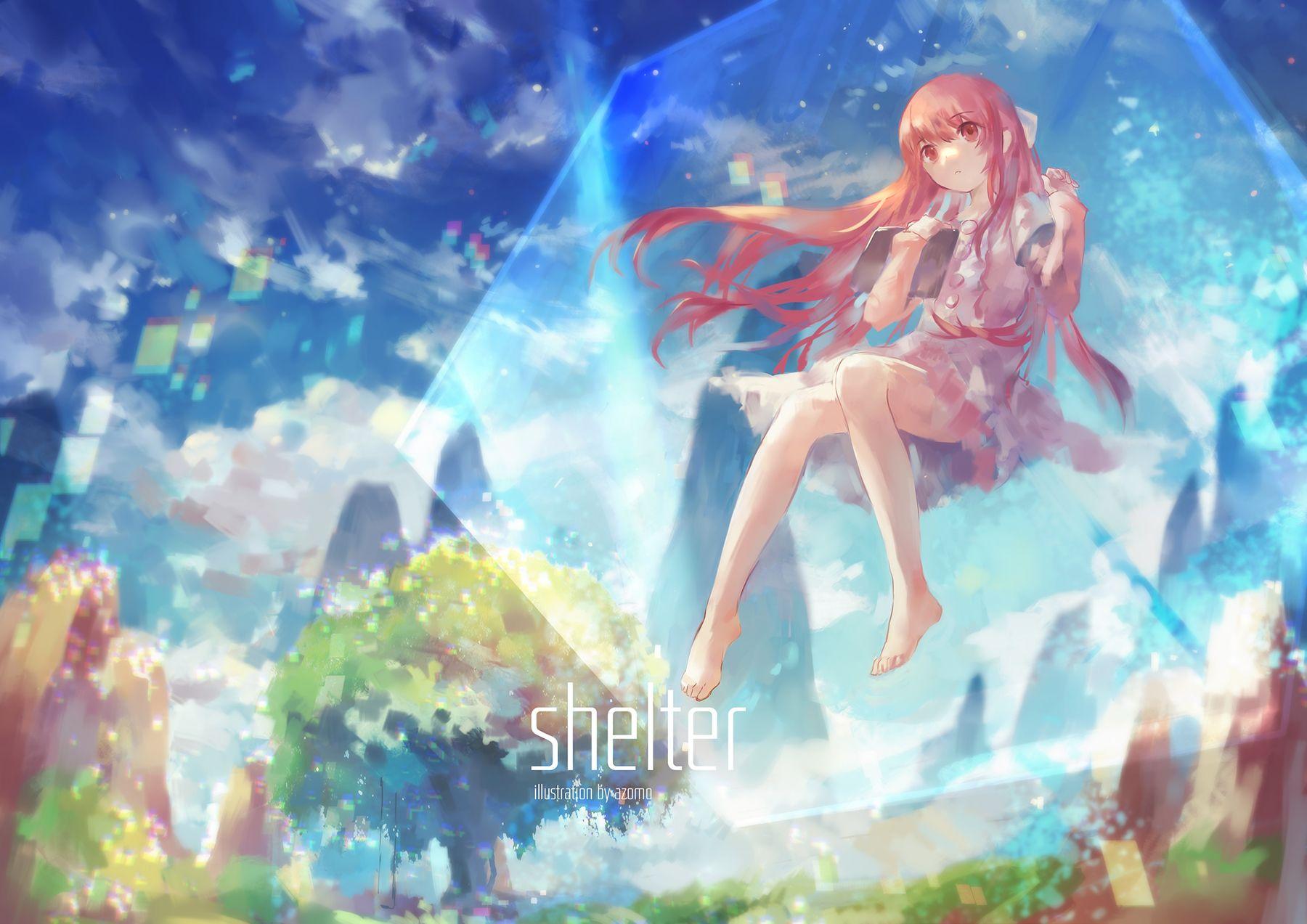 1800x1273 Rin (Shelter) Anime Image Board