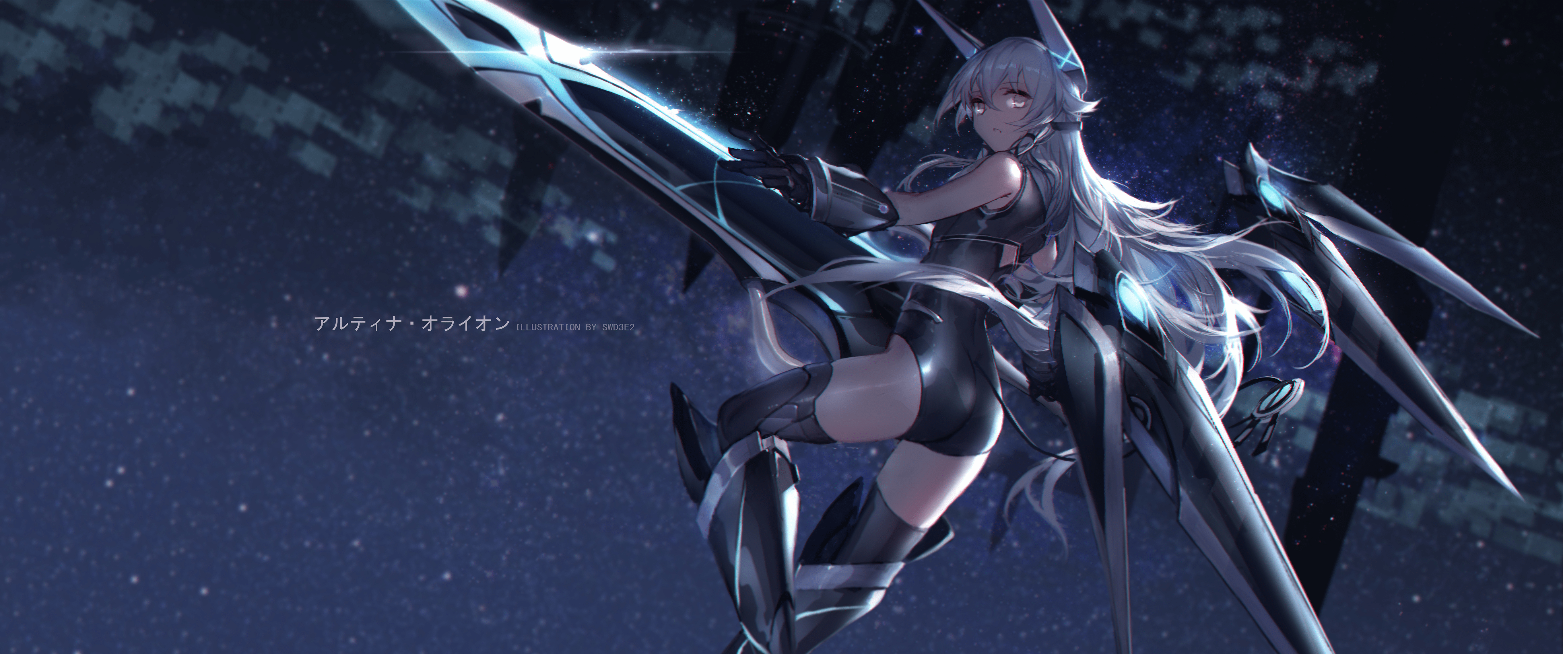 5447x2280 Black Rabbit (Sen no Kiseki) [21:9]