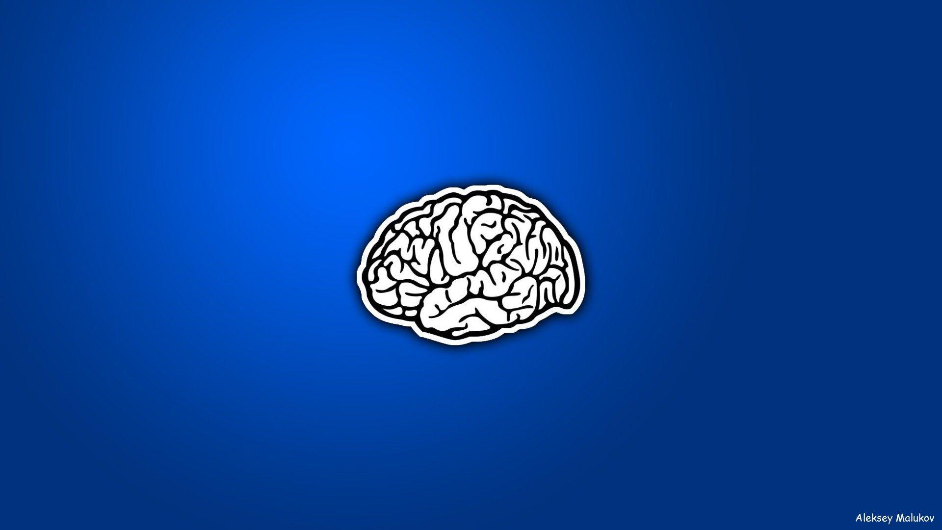 Brain 63. Мозг рисунок. Мозг минималистично. Мозг обои.