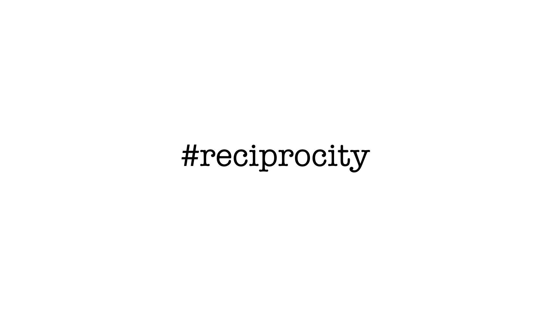 1920x1080 Reciprocity. In social psychology, reciprocity is a. by Michael de Groot