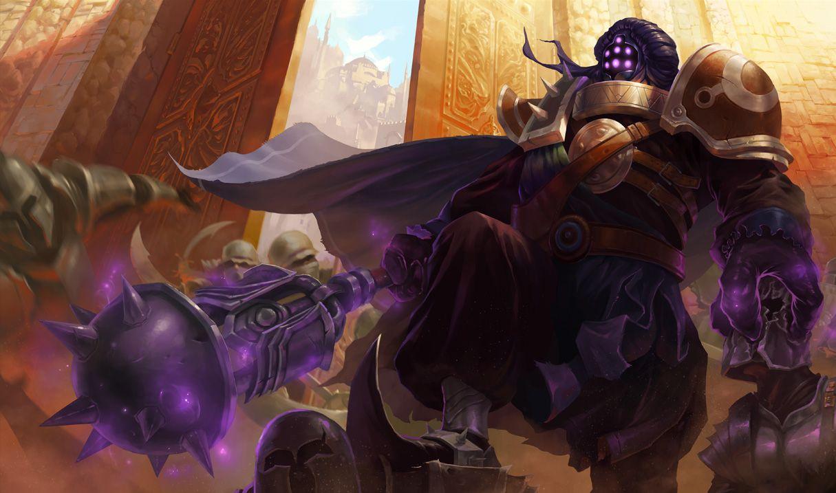 1215x717 Nemesis Jax Skin of Legends Wallpaper