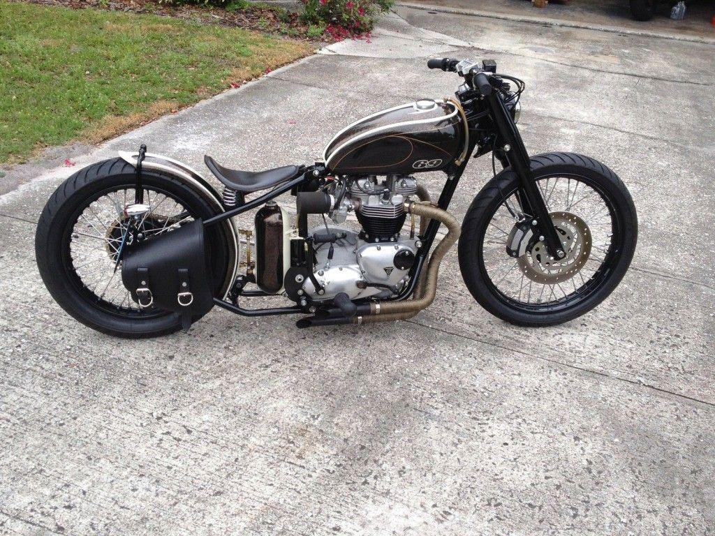 1024x768 Image 1969 Triumph Bonneville Bobber