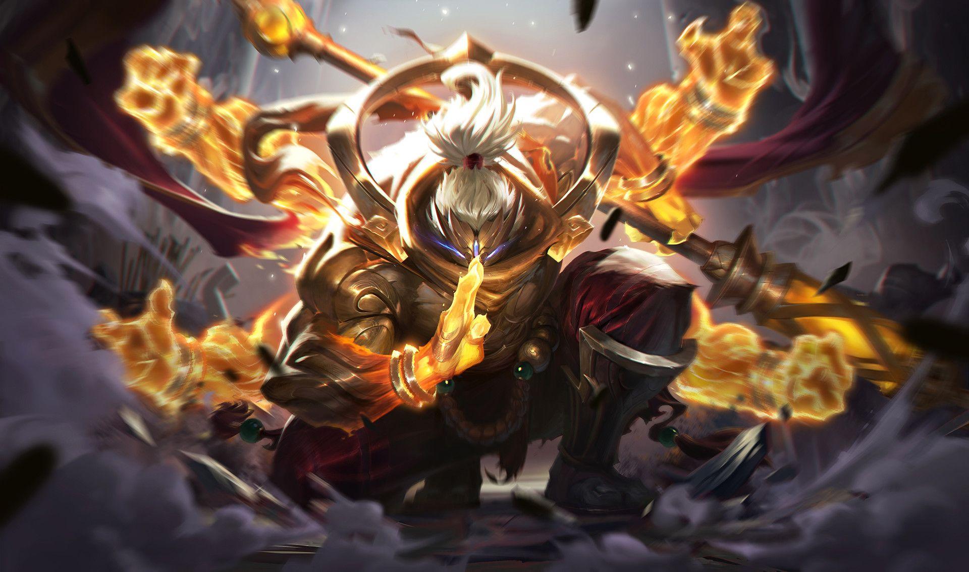 1920x1133 God Staff Jax of Legends, jojo so