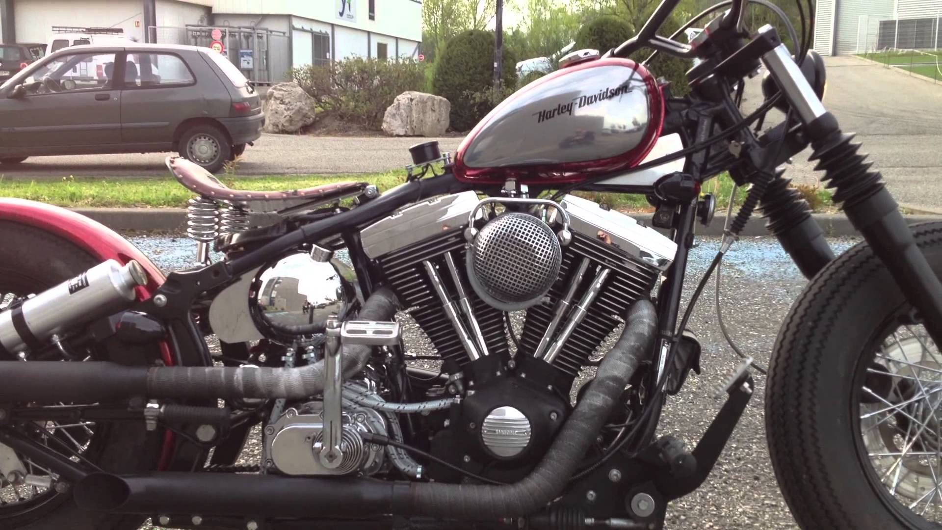 softail bobber old school