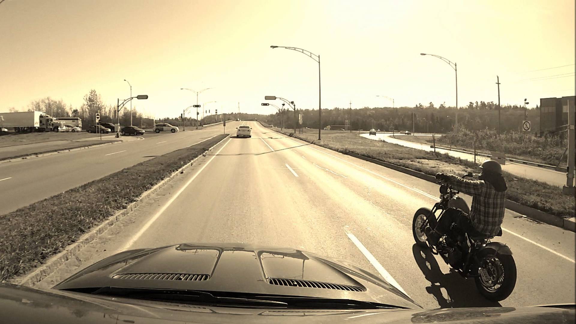 1920x1080 bobber Harley Davidson softail 1340 springer old school