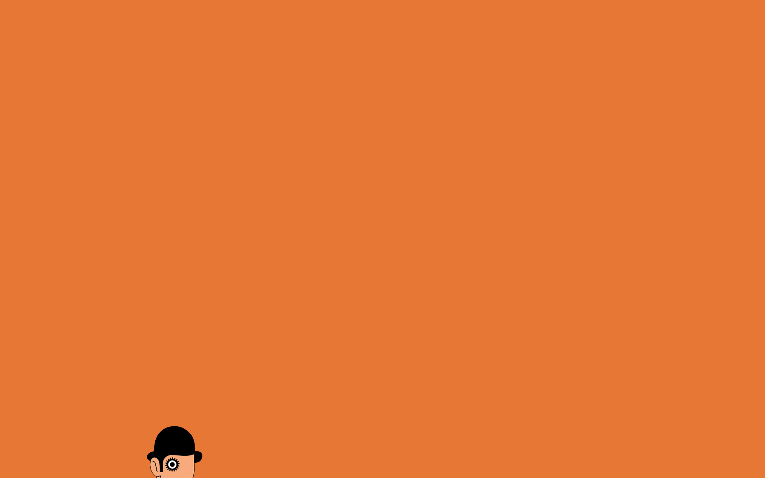 2560x1600 Orange Desktop Background